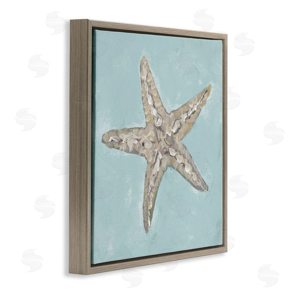 Stupell Industries Julie DeRice | Blue Starfish Impression