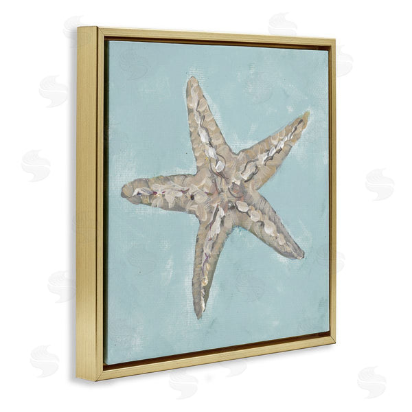 Stupell Industries Julie DeRice | Blue Starfish Impression