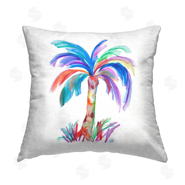 Stupell Industries Julie DeRice | Bold Palm Tree Printed Throw Pillow