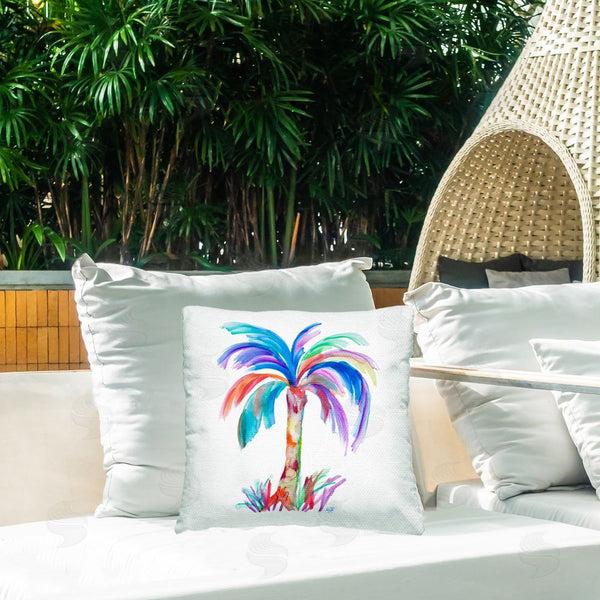 Stupell Industries Julie DeRice | Bold Palm Tree Printed Throw Pillow