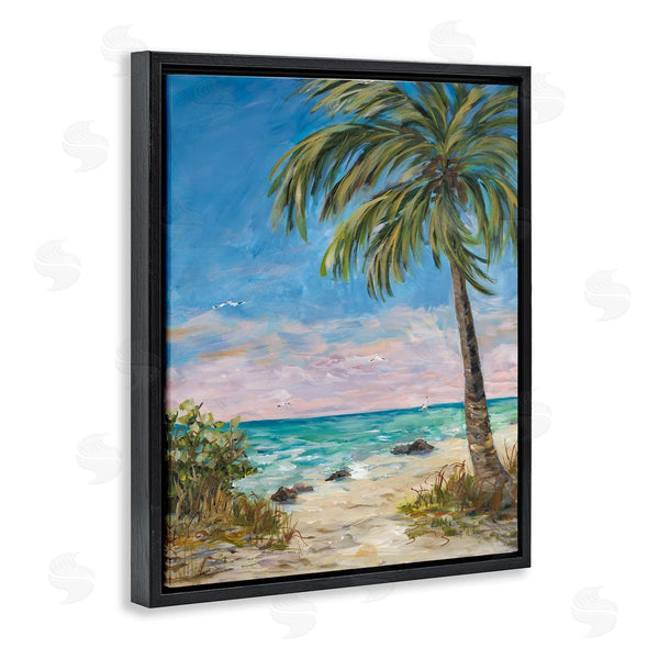 Stupell Industries Julie Derice | By The Single Palm Wall Art
