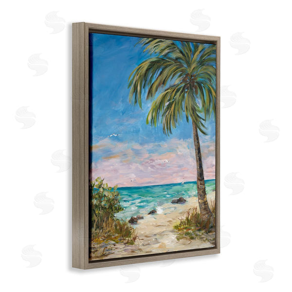 Stupell Industries Julie Derice | By The Single Palm Wall Art