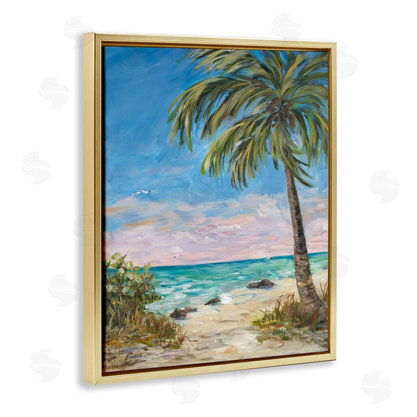Stupell Industries Julie Derice | By The Single Palm Wall Art