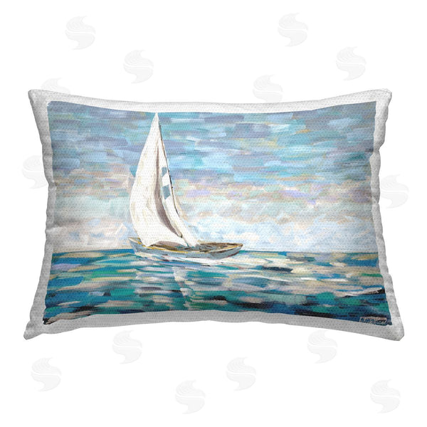 Stupell Industries Julie DeRice | Choppy Waters Sailboat