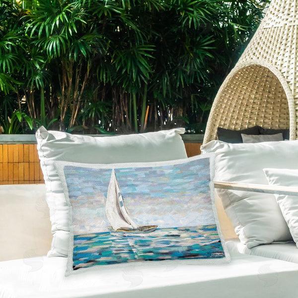 Stupell Industries Julie DeRice | Choppy Waters Sailboat