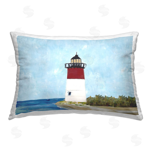 stupell industries Julie DeRice | Coastal Lighthouse on Blue