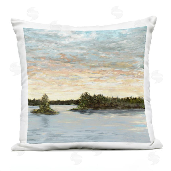 Stupell Industries Julie DeRice | Lake Shore At Sundown Throw Pillow