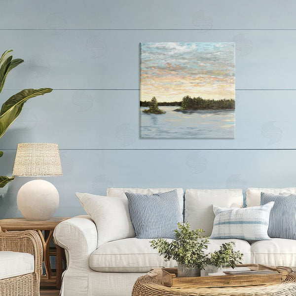 Stupell Industries Julie DeRice | Lake Shore At Sundown Wall Art