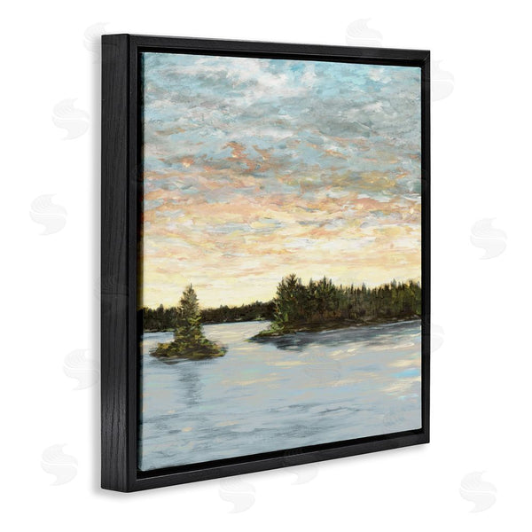 Stupell Industries Julie DeRice | Lake Shore At Sundown Wall Art