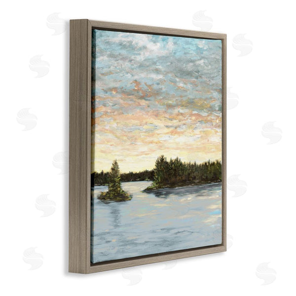 Stupell Industries Julie DeRice | Lake Shore At Sundown Wall Art