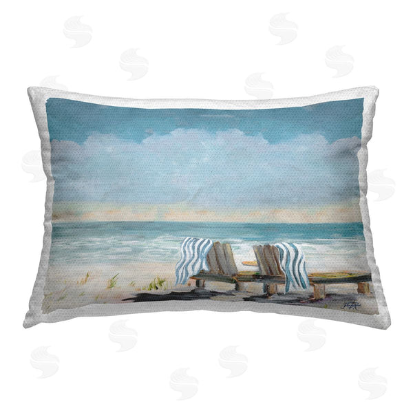 Stupell Industries Julie DeRice | Peaceful Beach Chairs