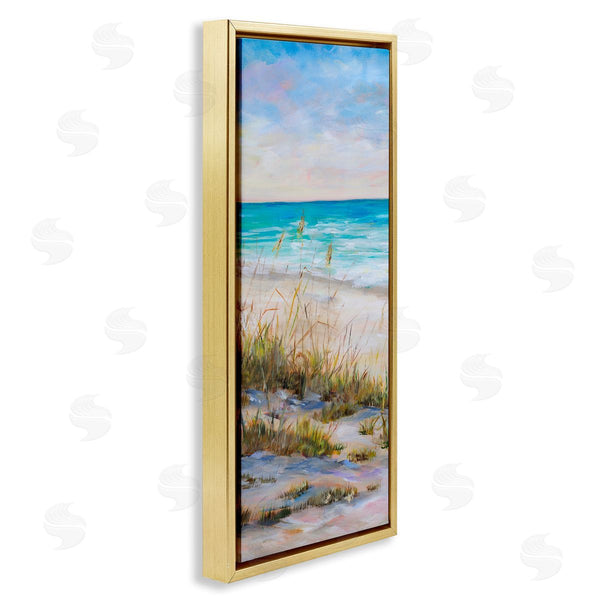 Stupell Industries Julie DeRice | Peaceful Beach Reeds Wall Art