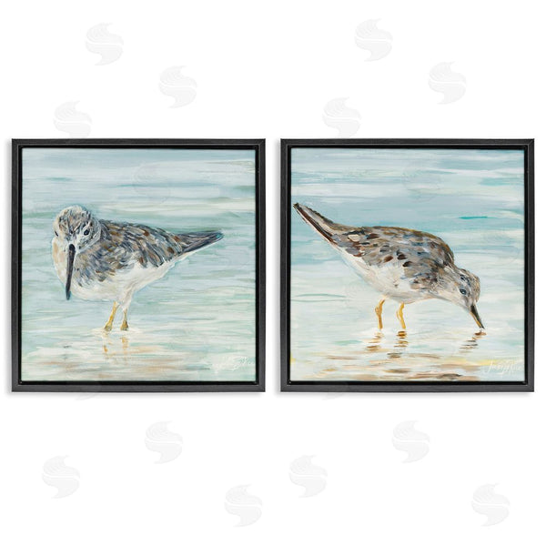 Stupell Industries Julie DeRice | Piping Plover Shoreline Birds Wall Art