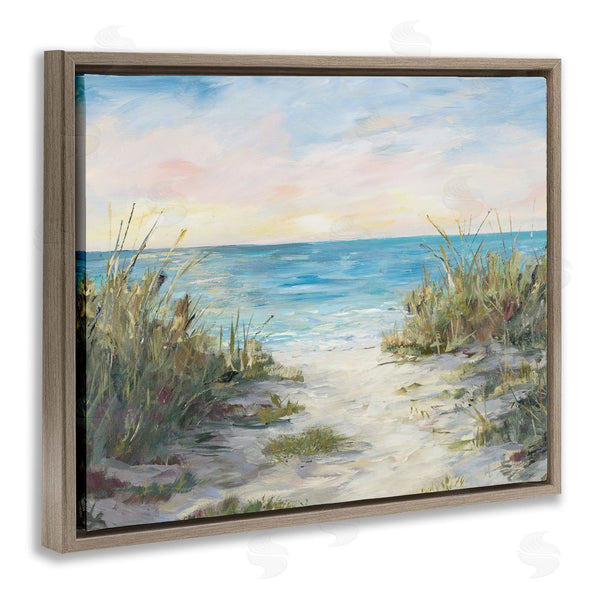 Stupell Industries Julie DeRice | Sea Grass Ocean Path Wall Art