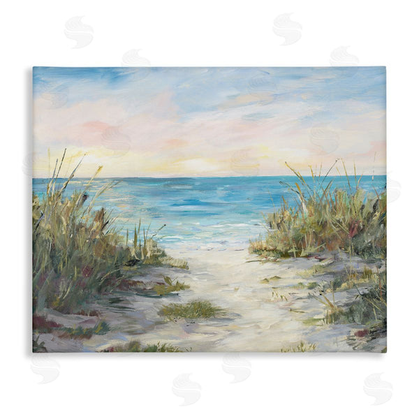 stupell industries Julie DeRice | Sea Grass Ocean Path Wall Art