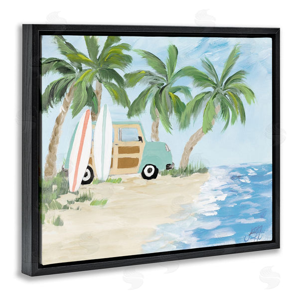 Stupell Industries Julie DeRice | Tropical Vacation Surfboards