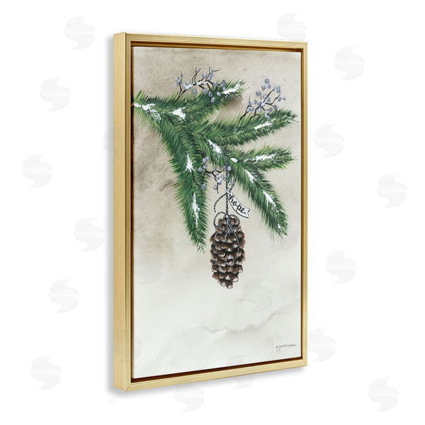Stupell Industries Julie Norkus | Dangling Rustic Pine Cone