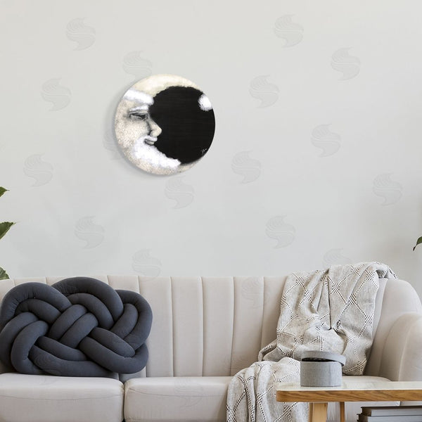 Stupell Industries Julie Norkus | Smiling Nighttime Moon Astronomy Wall Art