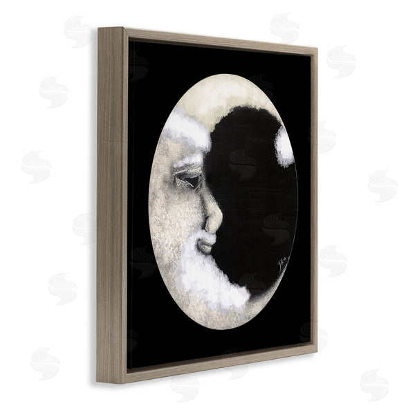 Stupell Industries Julie Norkus | Smiling Round Moon Face Wall Art