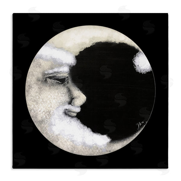 stupell industries Julie Norkus | Smiling Round Moon Face Wall Art