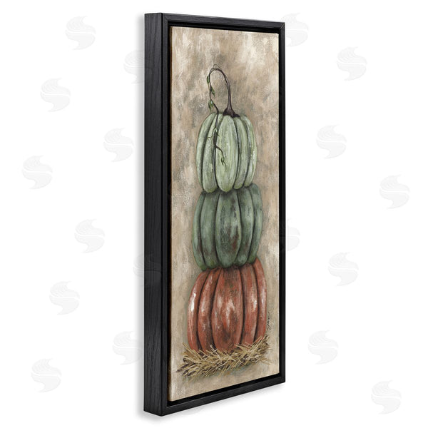 Stupell Industries Julie Norkus | Stacked Rustic Pumpkins Wall Art