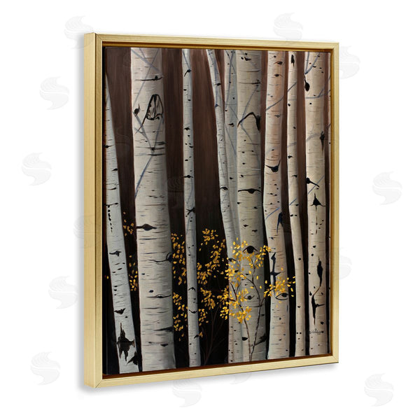 Stupell Industries Julie Peterson | Autumnal Birch Tree Trunks