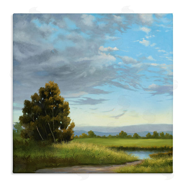 stupell industries Julie Peterson | Clouds Are Moving Landscape