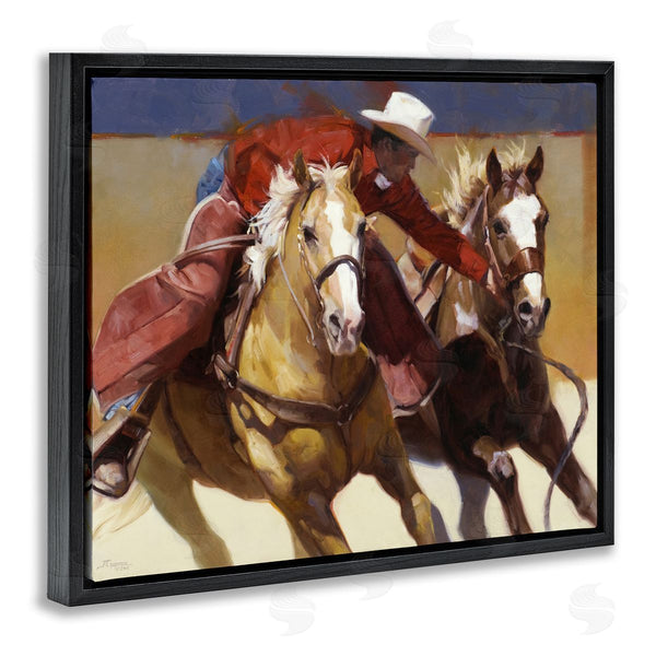 Stupell Industries Julie T. Chapman | Rodeo Cowboy Painting Wall Art
