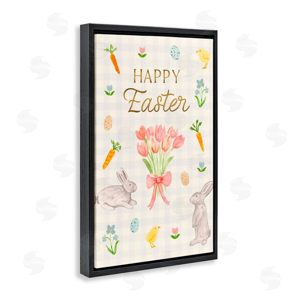Stupell Industries Juliet Meeks | Happy Easter Soft Spring Compilation Wall Art