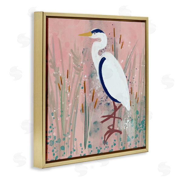 Stupell Industries Juliet Rose Philips | Coastal White Bird