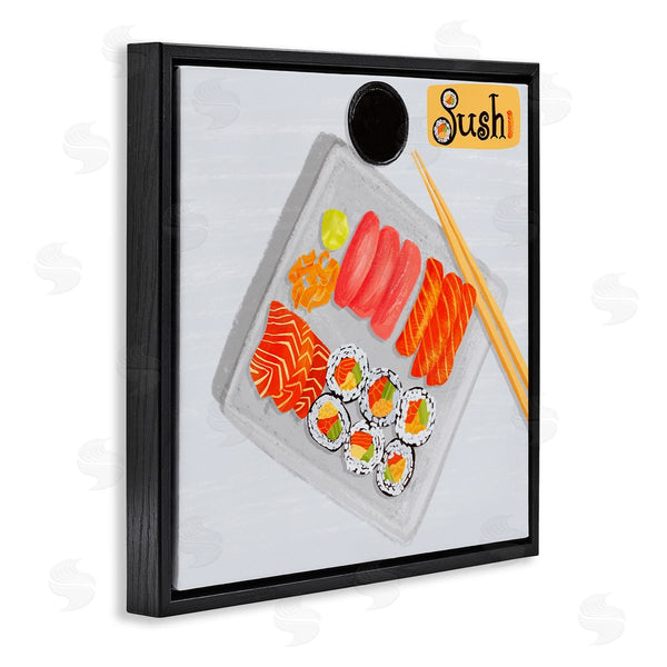 Stupell Industries Juliet Rose Philips | Delicious Sushi Plate