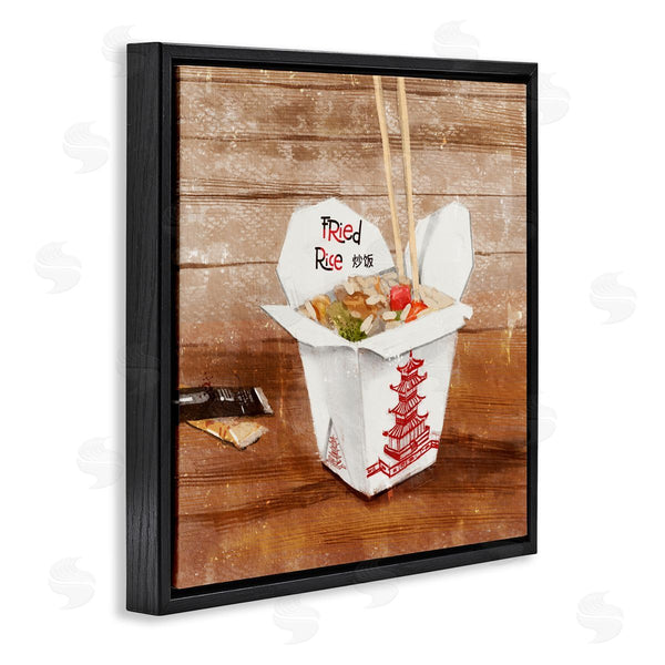 Stupell Industries Juliet Rose Philips | Fried Rice Takeout Box