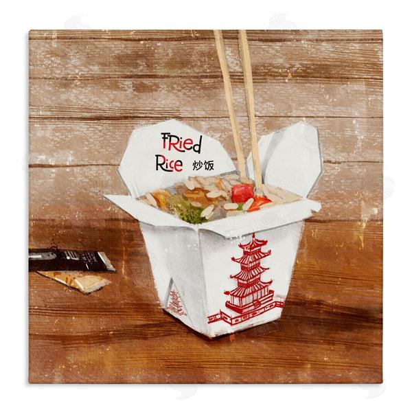 stupell industries Juliet Rose Philips | Fried Rice Takeout Box