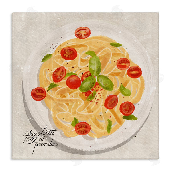 stupell industries Juliet Rose Philips | Italian Spaghetti Meal