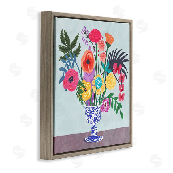 Stupell Industries Juliet Rose Philips | Modern Bouquet In Vase Wall Art