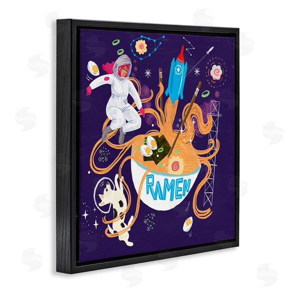 Stupell Industries Juliet Rose Philips | Whimsical Ramen In Space