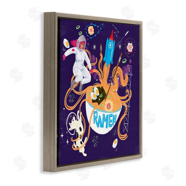 Stupell Industries Juliet Rose Philips | Whimsical Ramen In Space