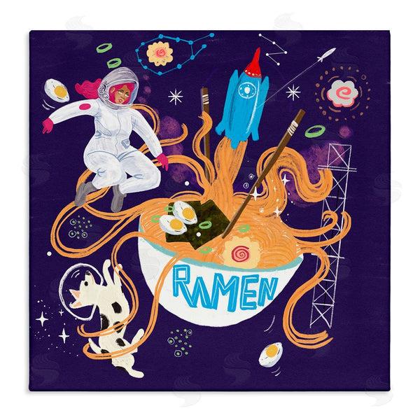 stupell industries Juliet Rose Philips | Whimsical Ramen in Space