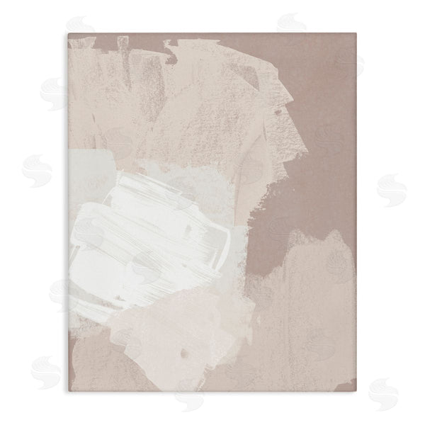 stupell industries June Erica Vess | Abstract Brush Strokes Collage Neutral Beige Tones Wall Art