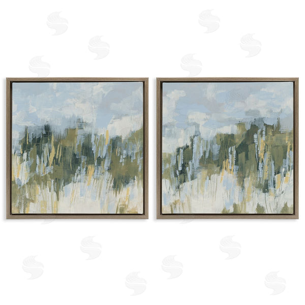 Stupell Industries June Erica Vess | Abstract Brushed Landscape Wall Art