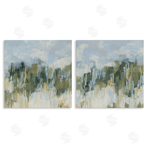 stupell industries June Erica Vess | Abstract Brushed Landscape Wall Art