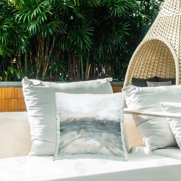 Stupell Industries June Erica Vess | Abstract Chaotic Landscape Printed Throw Pillow