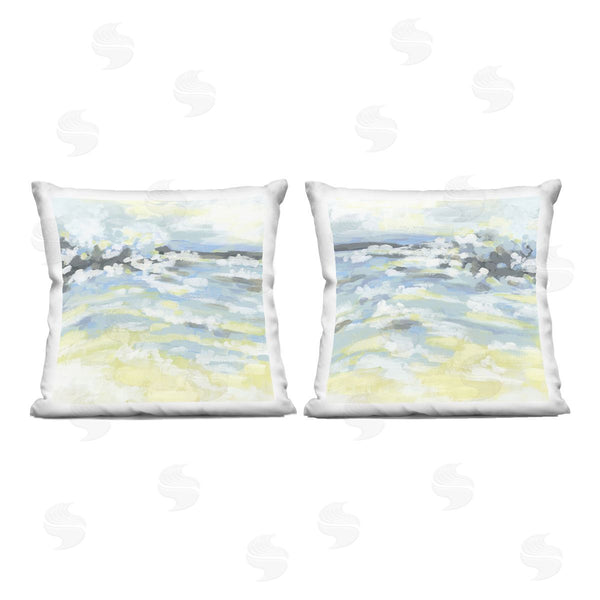 stupell industries June Erica Vess | Abstract Citrus Surf Printed Throw Pillow Set
