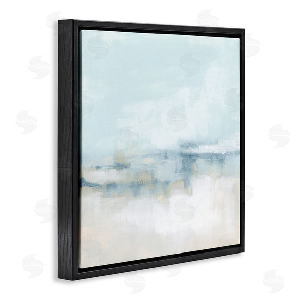 Stupell Industries June Erica Vess | Abstract Cloudy Landscape Blue Fog