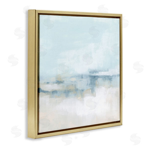 Stupell Industries June Erica Vess | Abstract Cloudy Landscape Blue Fog