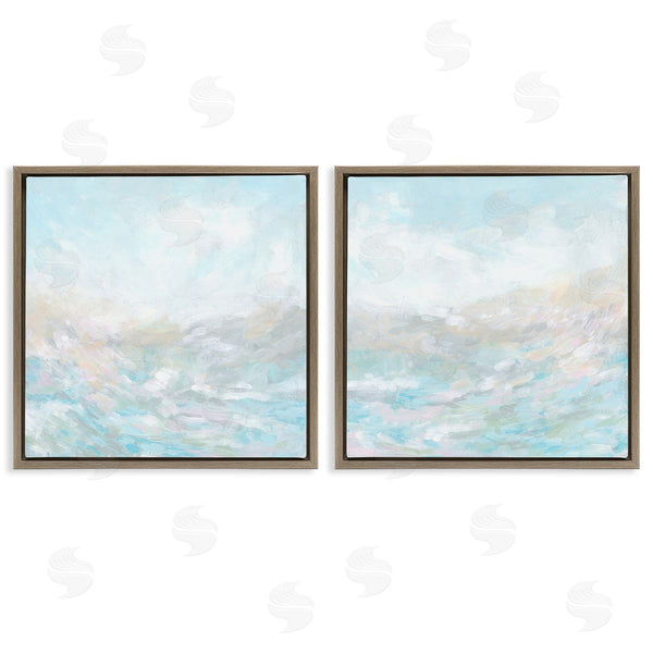 Stupell Industries June Erica Vess | Abstract Fog Landscape Wall Art