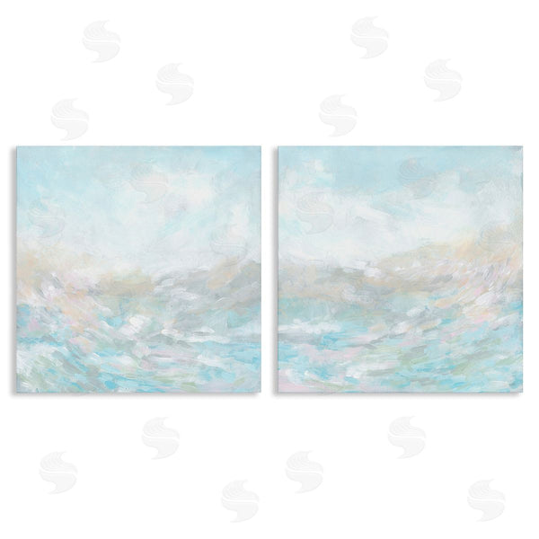 stupell industries June Erica Vess | Abstract Fog Landscape Wall Art