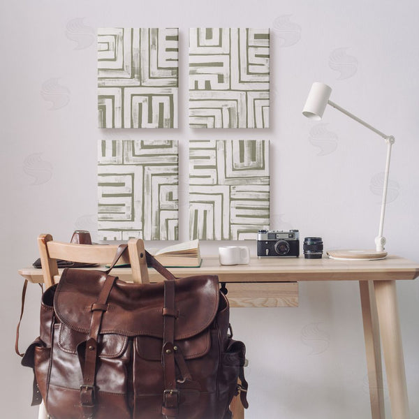Stupell Industries June Erica Vess | Abstract Geometric Shapes Arrangement Wall Art