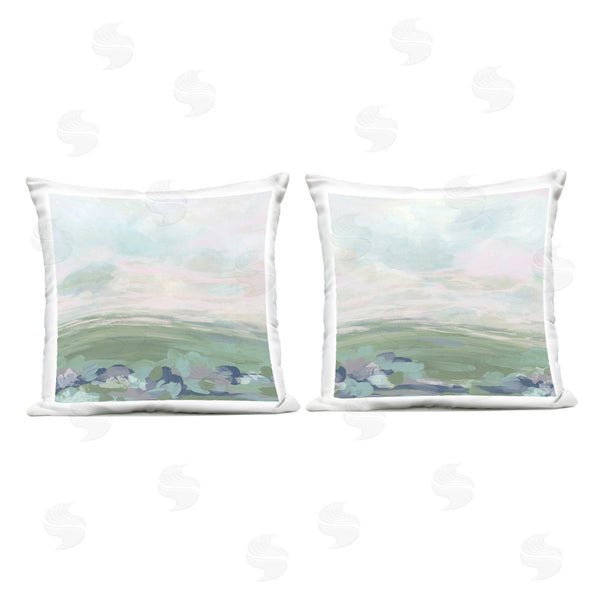 Stupell Industries June Erica Vess | Abstract Gradient Landscapes Printed Throw Pillow Set