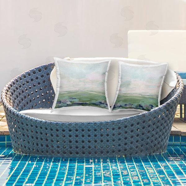 Stupell Industries June Erica Vess | Abstract Gradient Landscapes Printed Throw Pillow Set